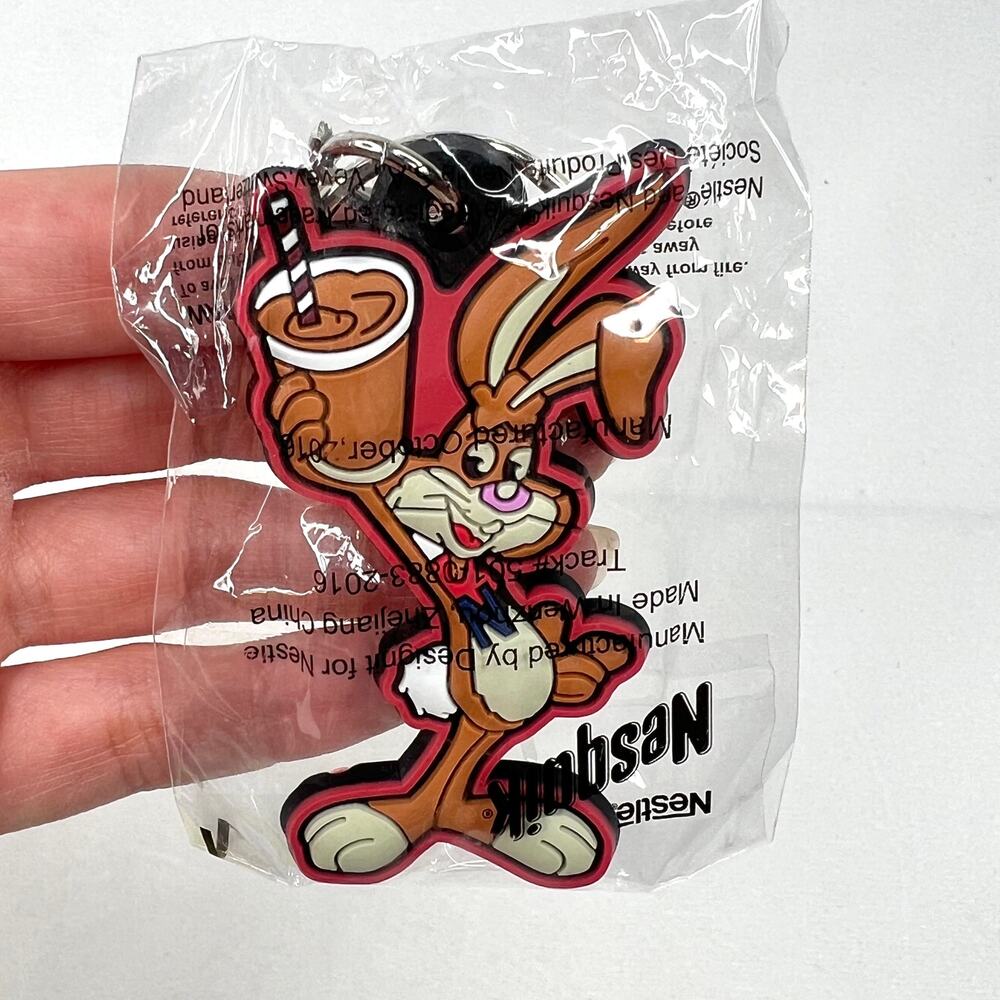 Nesquick Bunny Advertising Keychain